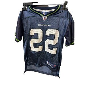 Seattle Seahawks 20 Jones Jersey Small NFL Authentic Reebok On Field 12th Man